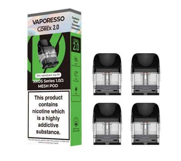 Reposição Pod XROS - Vaporesso Coil COREX 2.0 (0.6 Ohms 0.8 Ohms 1.0 Ohms)