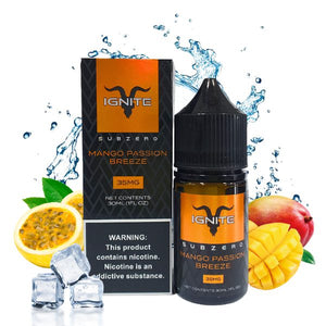 IGNITE SALT SUBZERO - MANGO PASSION BREEZE - 30ml