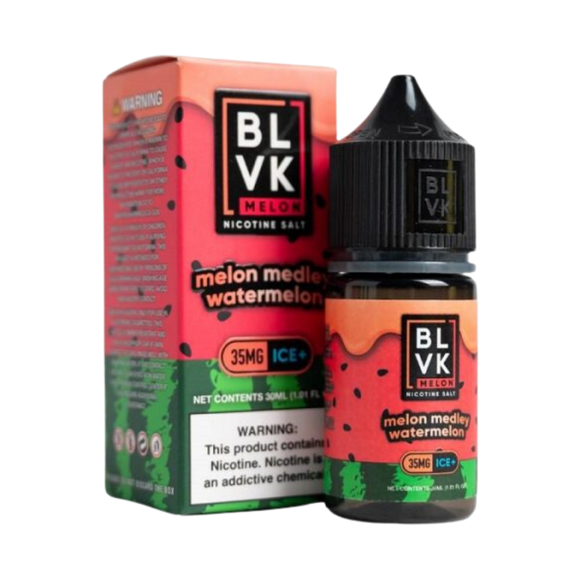 BLVK MELON SALT - MELON MEDLEY WATERMELON ICE - 30ml