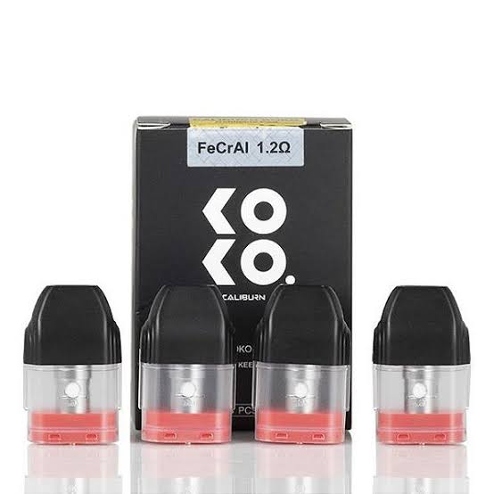 Cartucho de substituição Uwell Koko Caliburn 1.2 ohm