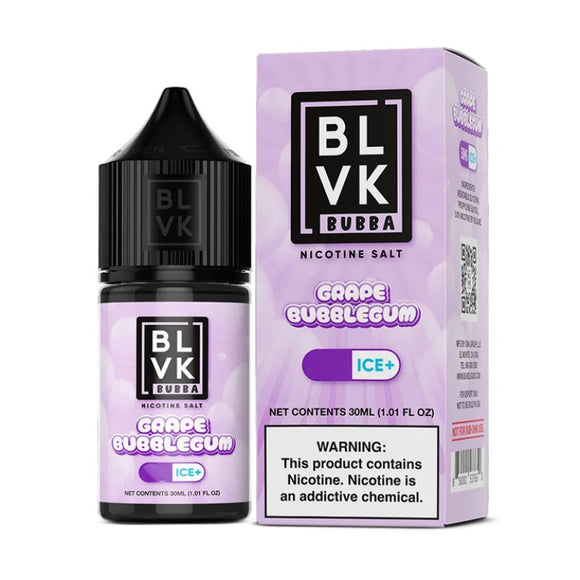 BLVK BUBBA SALT - GRAPE BUBBLEGUM ICE - 30ml