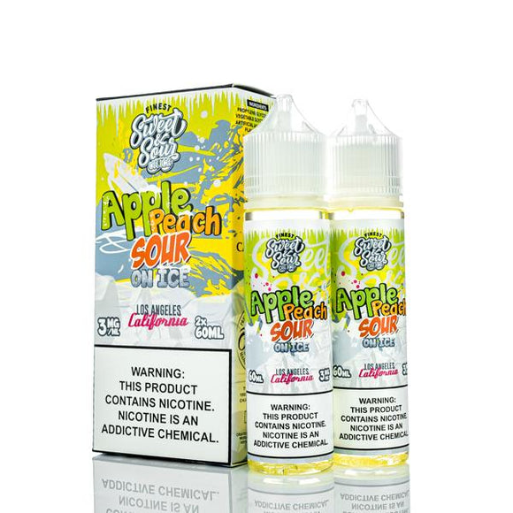 FINEST - APPLE PEACH SOUR ON ICE - 60ml