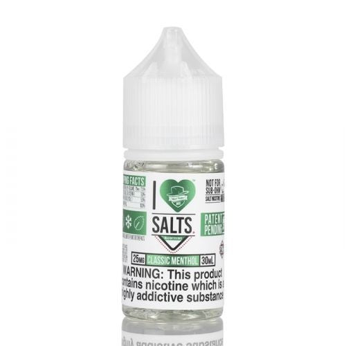 I LOVE SALTS - CLASSIC MENTHOL - 30ml